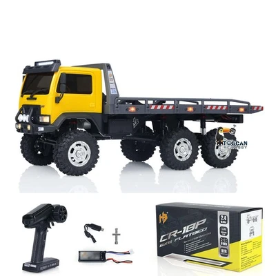 Deutscher Lager 1/18 Off-Road Truck RTR Flatbed Trailer 2Speed 6*6 RC Crawler - Bild 1 von 4