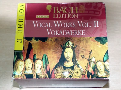 Bach Edition Volume 17 : Vocal Works II/2000 8x CD Set/Rotbauer/Matt/Hummer - Bild 1 von 3