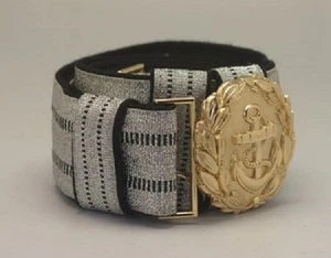 German Kriegsmarine Officers Brocade Belt and Buckle - Picture 1 of 3