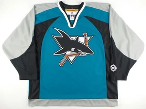 Maglia da hockey vintage Koho NHL San Jose squali taglia da uomo XL - Foto 1 di 7