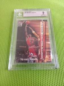 Mint Graded 9 MICHAEL JORDAN Basketball Card 1997-98 Finest Showstopper #271 - Picture 1 of 3