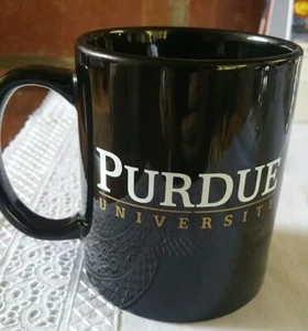 VTG Purdue Pete University Boilermakers Black Mug NCAA Final 4 Final Four New - Picture 1 of 3
