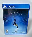 Abzu , PlayStation 4 PS4, Brand New, Factory Sealed, SEE PICS