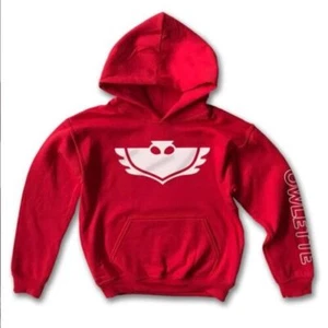 PJ MASKS HOODIE - OWLETTE - HERO HOODIE - RED  for !!!! 4 , 5 , 6 YEARS !!!! NEW - Picture 1 of 20
