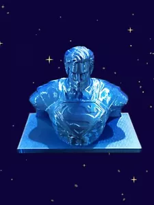 Superman Bust | Statue |3d Print | DC Comics | Justice League | Free Standing - Picture 1 of 10