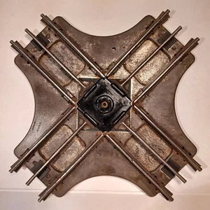 Vintage MARX Trains 90 degree Crossover METAL - Picture 1 of 4