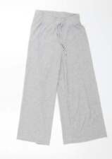Primark Womens Grey Polyester Trousers Size 2XS L20 in Regular