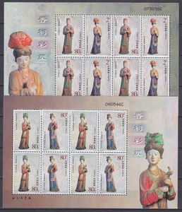 China PRC 2003-15 Mi. 3464-67 Mini Sheet ** MNH Statues Jinci Temple - Picture 1 of 1