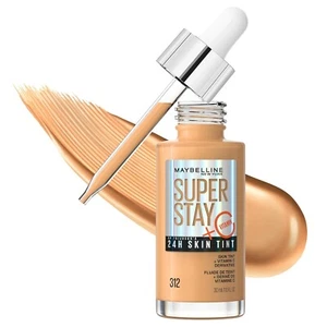 Maybelline Super Stay 24HR Skin Tint Foundation Makeup Infused W/Vitamin C #312 - Picture 1 of 8