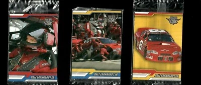 Dale Earnhardt Jr. 2004 Wheels High Gear factory sealed Racing Lot (3-cards) - Image 1 of 2
