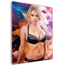 SCARLETT JOHANSSON Actress Model Diva Belles #3/7 ACEO Art Print Card by RoStar