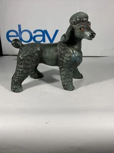 vintage poodle japan icci rare green/blue - Picture 1 of 8