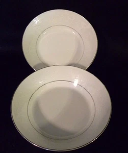 American Limoges Lace Bouquet 5.5" bowl set of 2- The Salem Heritage Collection - Picture 1 of 11