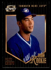 1996 Pinnacle Summit Felipe Crespo #182 Toronto Blue Jays
