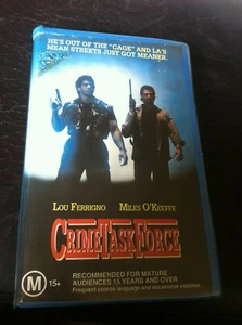 Crime Task Force VHS ex-rental Video Tape Fortress Lou Ferrigno Gary Conway HTF - Picture 1 of 4