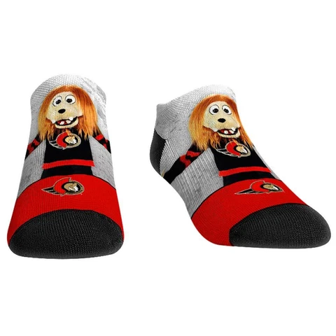 Unisex Rock Em Socks Ottawa Senators Mascot Walkout Low Cut Socks Cover