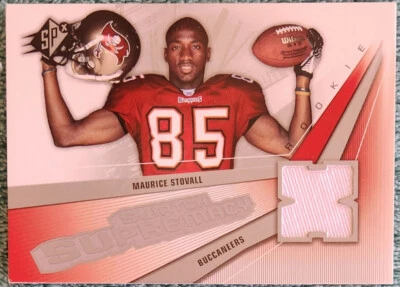 Maurice Stovall San Francisco 49ers 2006 SPx Player Worn Rookie Relic Card - Image 1 of 2