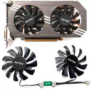 Für ZOTAC GeForce GTX 970 4GB GA81O2U Grafikkarte Einzel/Paar Kühllüfter - Bild 1 von 6