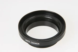 Leica Adapter Ring OUEPO #16474M Black Made in Canada - Picture 1 of 4