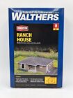 WALTHERS CORNERSTONE N SCALE RANCH HOUSE BRICK KIT 933-3838