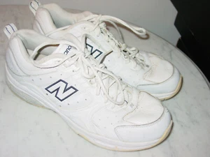 Mens New Balance 622 "MX622WT" White/Blue Cross Training Shoes! Size 12 - Picture 1 of 12