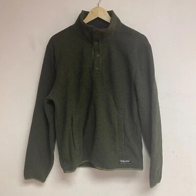 Alpine Design Mens Retreat QRT Snap Fleece Forest Night Heather ADM23603 - Image 1 of 4