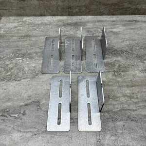 Lot Of 5 Custom Made Right Angle Aluminum Mounting Bracket For 802T + Others - Picture 1 of 10