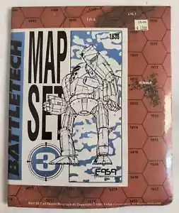 FASA Battletech Map Set #3 (1638) - COMPLETE SEALED - Picture 1 of 3