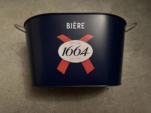 Kronenbourg 1664 Beer Bottle Ice Bucket With Handles Brand New Unused 2024 - Picture 1 of 3