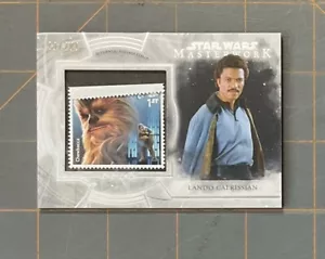 Star Wars MasterworK: CHEWBACCA / LANDO Stamp Relic sn. 120/200 -ERROR- (2018) - Picture 1 of 5