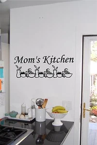 Personalized Kitchen Border Sign Wall Sticker Wall Art Vinyl Decals - Bild 1 von 2