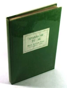 1975-David Bromige SPARROW 25-36-modern poetry, Black Sparrow Press - Imagen 1 de 4