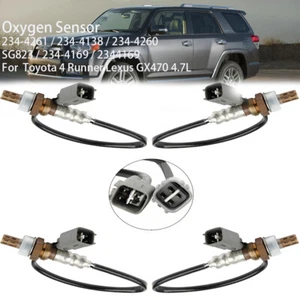 4X Sensor de oxígeno aguas arriba y aguas abajo para Toyota 4 Runner GX470 4,7 L 234-4261 234-4138 - Imagen 1 de 10