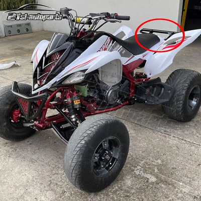 Barra de agarre ancha trasera para parachoques compatible con Yamaha Raptor 700 700R ATV negro 2006-2025 Foto 1 de 4