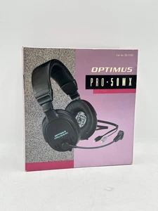 Optimus Pro-50MX Stereo Kopfhörer mit dynamischem Mikrofon mit Ausleger - Bild 1 von 6