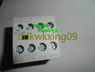 1PCS NEW EATON MOLELLER  Contactor auxiliary contact module DILAC-XHI22 - Image 1 of 3