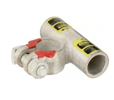 Fusion Battery Terminal , Flag, Crimp 4/0 Gauge Positive, 25KD18 - Image 1 of 3