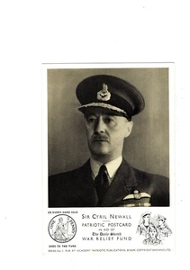 Military. Daily Sketch War Relief Fund. Sir Cyril Newall. Royal Air Force. - Picture 1 of 1