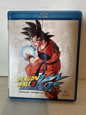 Dragon Ball Z Kai: Season One Episodes 1-26 Blu-Ray Disc RARE Funmation 4 Discs Foto 1 de 4