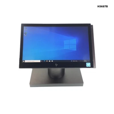 Hp ElitePOS G1 14" Touch AIO Retail System Celeron 3965U 4GB RAM 256GB Win10 Pro - Image 1 of 4