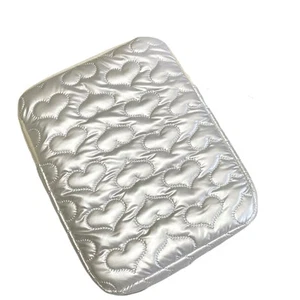 Love Bow Storage Bag Charming Quilted Heart-shaped Pattern Ensures Strong - Afbeelding 1 van 19