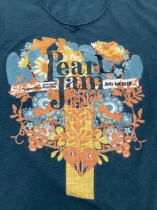 Camiseta Jaded Gypsy Pearl Jam 2018 Praga L/XL Verde Envejecido - Imagen 1 de 18