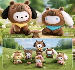 MINISO Sanrio Personajes Serie Capibara Caja Ciega Figura Juguete Regalo Muñeco de Peluche - Imagen 1 de 16
