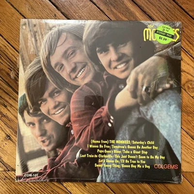 THE MONKEES DEBUT LP MONO PRESSING STILL SEALED COM-101 - Image 1 of 4