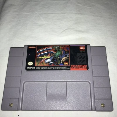 Captain America and The Avengers Super Nintendo! Works! - Image 1 of 4