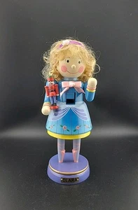 Vtg Kurt S. Adler By Nanette Hilton 12” Wooden Ballet Dancer~Clara~ Nutcracker. - Picture 1 of 15