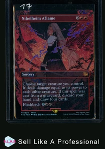 MAGIC NIBELHEIM AFLAME SURGE FOIL 0339 FINAL FANTASY WINGED ANGEL MTG - Bild 1 von 2