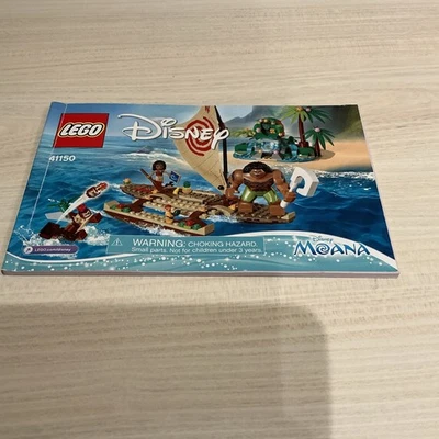 Lego Disney Moana 41150 Manual de instrucciones Folleto solamente - Moana's Ocean Voyage Foto 1 de 4