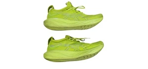 Asics GEL-NIMBUS 25 Verde Ralladura Lima Talla 14 EE. UU. / 49 UE / 31,0 CM / 14 AU / 13 UK - Imagen 1 de 15
