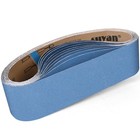 Schleifband 100 x 915 mm, 10 Stück Bandschleifer Schleifbänder 240 Körnung fü...